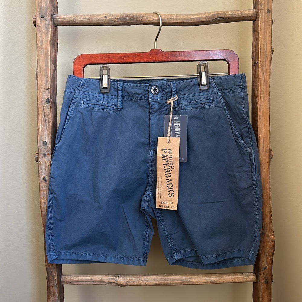 NWT Original Paperbacks 7" Palm Springs Short Size 30